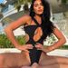 Summer Women's Solid Color Sleeveless Bodysuit Sexy Hollow out Backless Hot Girl Jumpsuit Romper for Casual Wear_ecoleips.com