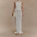 Summer New Arrival Women's Long Halter Neck Dress European American Style Backless Fashion Fishtail Skirt_ecoleips.com