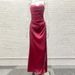 2024 Christmas Holiday European And American Sexy Strap High Waist Slit Long Slim Fit Dress 9 Colors_ecoleips.com
