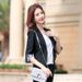 New Korean Style Small Suit Jacket For Women, Petite Seven-Sleeve Thin Professional Slim Fit Fashionable Elegant Blazer_ecoleips.com