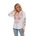 Real Shot 2025 European American Fashion Spring And Autumn New Printed Long-sleeve Stand-up Collar Stylish Casual_ecoleips.com
