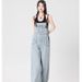 New Denim Overalls For Women, American Style Spicy Girls, Loose And Slimming, Versatile Straight Wide Leg Workwear_ecoleips.com