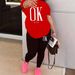 Women's Clothing Women's Fashion Set T-Shirt Trousers Ladies Short Sleeve For Formal & Casual For Women Fashion_ecoleips.com