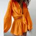 Women's Clothing Casual Solid Color Ruffled Shorts Shirt Fashion Suit Female Two Piece Suit_ecoleips.com