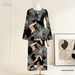 Fashionable Long Dress Two Piece Set Women's Clothing Bestselling_ecoleips.com