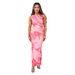 European American Women's Slimming High-End Dress Spring Summer Sexy Print Slim Waist Temperament Women's Clothing_ecoleips.com