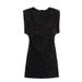 Cross-border European And American Fashion Sexy Sequin Embellished Lace-up Round-neck Short Dress 2025 Spring B88797_ecoleips.com