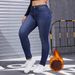 Women's Clothing Women's Fleece Lined Skinny Jeans Autumn Winter Elastic High Waist Slim Fit Denim Pants For Formal & Casual_ecoleips.com