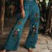 Women's Clothing Women's Casual Printed Trousers Drawstring Elastic Waist Summer Fashion Pants Style For Formal & Casual For Women_ecoleips.com