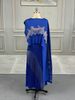 Fashion Suit Women's Long Skirt Pleated Skirt Irregular Splicing Top Two Piece Set_ecoleips.com
