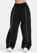 K Loose Yoga Pants, Fashionable And Comfortable, Casual Straight Leg Yoga Pants, Elastic High Waisted Fitness Pants_ecoleips.com