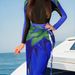 Women's Clothing Diving Suit Swimsuit Female Sexy Slim Long Sleeve Seaside Beach Sun Protection_ecoleips.com