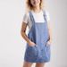 Women's Sleeveless Vest Dress Style Slimming Adjustable Pocket Suspender Skirt Platform In Stock_ecoleips.com