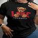 Women's Clothing T Shirt Printing Fashion Casual Cute Short Sleeve Print Short Sleeve T Shirt_ecoleips.com