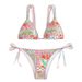 Women's Clothing Sexy Bikini Swimsuit Lace Up Split Swimsuit Female High End_ecoleips.com