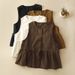 Women's Clothing new loose and slimming round neck ruffled niche design top_ecoleips.com