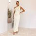 European And American Sexy Strapless For Women Summer Solid Color Hot Girl High-end Sleeveless Mid-length Dress Slim Fit_ecoleips.com