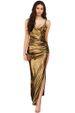 Women's Clothing Sexy Sling Craft Fabric Long Skirt Nightclub Skirt_ecoleips.com