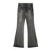 Women’s Clothing Brand Street Fashion Denim Flared Slim Fit Women's Hot Girl Jeans_ecoleips.com