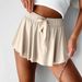 Aria Basics Aria Basics 2025 Spring/Summer New Solid Color Women's Three-Quarter Shorts, European And American Simple Versatile High-Waisted_ecoleips.com