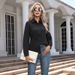 2026 Cross-Border European And American New Fashion Casual Long Sleeve Cardigan Button-Up Shirt For Women_ecoleips.com