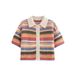Women's Clothing Vitality Cute Knitted Suit Winter New Color Striped Polo Shirt Sweater Casual Knitted Shorts_ecoleips.com