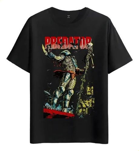 Women's T-Shirts Tshirt Muscle Freaks Predator Sci-Fi Style T-shirt_ecoleips.com