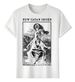 Women's T-Shirts Tshirt Muscle Freaks Satanic Baphomet Gothic Style T-shirt_ecoleips.com
