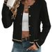 2025 Autumn/Winter New European And American Style Round Neck Buttoned Cable Knit Cardigan_ecoleips.com