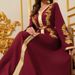Women's Clothing Robe Dress Ladies Dress Arabic Lace Long Sleeve Fashion Long Skirt Spot_ecoleips.com