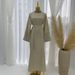 Loriya2024 Middle East Turkey Dubai Embroidered Elegant Dress Robe LR735_ecoleips.com