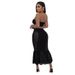 2025 Spring New Sexy Strapless High Waist Crop Top Bodycon Mermaid Dress Set For Women_ecoleips.com