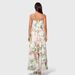 2025 European American Spring/Summer New Strap Dress With Fresh Print And Long Flared Hem_ecoleips.com