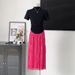 Aria Basics Aria Basics European American Niche Fashion Versatile Patchwork Tassel For Women, Elegant And Mature Ladylike Temperament, Slim-fit_ecoleips.com