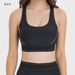 K Personalized Color Blocking Sports Bra For Women, High-strength Shock-absorbing Gathering, Beautiful Back, Fitness Yoga Bra_ecoleips.com