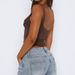 Women's Fashion Strappy Slim-Fit Tank Top Trendy Streetwear Breathable Stylish Top in 7 Colors Size S-XXL_ecoleips.com