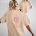 Women's Casual Round Neck Short Sleeve T-Shirt Multi-Color Solid Loose Fashionable Sports Top_ecoleips.com