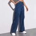 Women's Clothing Wide Leg Jeans High Waist Loose Spring And Autumn Straight Pants_ecoleips.com
