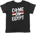 Women's T-Shirts Come On Egypt Supporter Football Fan Kids T-Shirt Boys Girls Gift_ecoleips.com