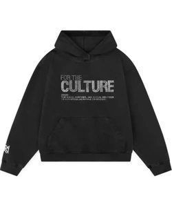 Women's Clothing Unisex Glam Hoodie – Embellished Lettering Pullover With Front Pockets (S-2XL)_ecoleips.com