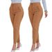 Women's Clothing Spring And Summer Casual Slim Workplace Trousers All Match Nine Point Temperament Commuter Trousers_ecoleips.com
