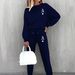 Fashion Casual Women's Clothing Hooded Sweatshirt Autumn Winter Sports Set Letter Print Export New 2026_ecoleips.com
