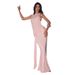 Women's Fall Fashion Backless High-Waist Bodycon Mini Dress – Sleeveless Wrap Ribbon Bandage Dress (Elegant & Sexy For Night Out & Party Wear)_ecoleips.com