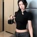 Cross-border Factory European And American Style Women's Summer Short-sleeve T-shirt, Cheongsam, New Chinese-style Top,_ecoleips.com