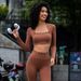 Women's Quick Drying Slimming Fitness Top High Elastic Square Collar Tight Long Sleeve Yoga Sports Running Training Pilates_ecoleips.com