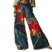 3D Printed Wide-Leg Pants For Women – Bohemian Style Loose Fit Palazzo Pants With Vibrant Patterns (M-5XL)_ecoleips.com