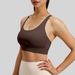 Juyitang Women's High Strength Sports Bra Mesh Back Shockproof Yoga Fitness Underwear Beautiful Top_ecoleips.com