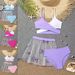 Aria Basics New European American Style Swimsuit Color Blocking, Three-piece Bikini Set With Three-dimensional Butterfly Skirt And_ecoleips.com