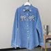 Women's Clothing Fashion Denim Jackets Jackets Retro Tops_ecoleips.com