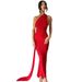Verve Fashion 2025 Summer New Sexy Backless Ruched Slim Sleeveless Elegant Women's Gown Dress_ecoleips.com